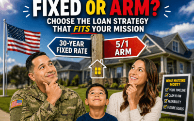 Fixed Rate vs Adjustable Rate Mortgage for Military Homebuyers