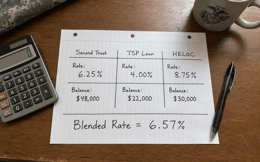 How to Calculate the Blended Rate on a VA Loan Assumption